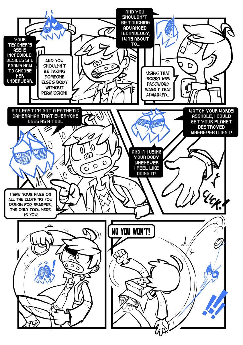 Skarpworld Part 5: Impulsive Porn Comic english 23