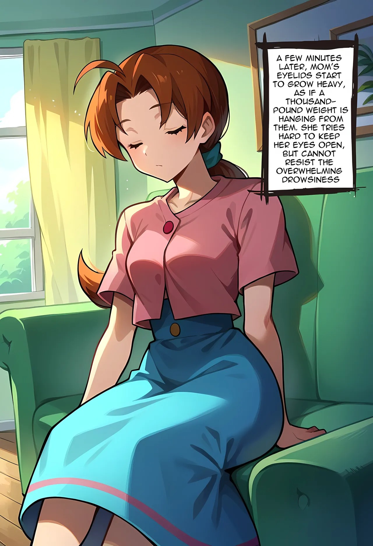 Sleeping Mom By Esccc Porn Comic english 17