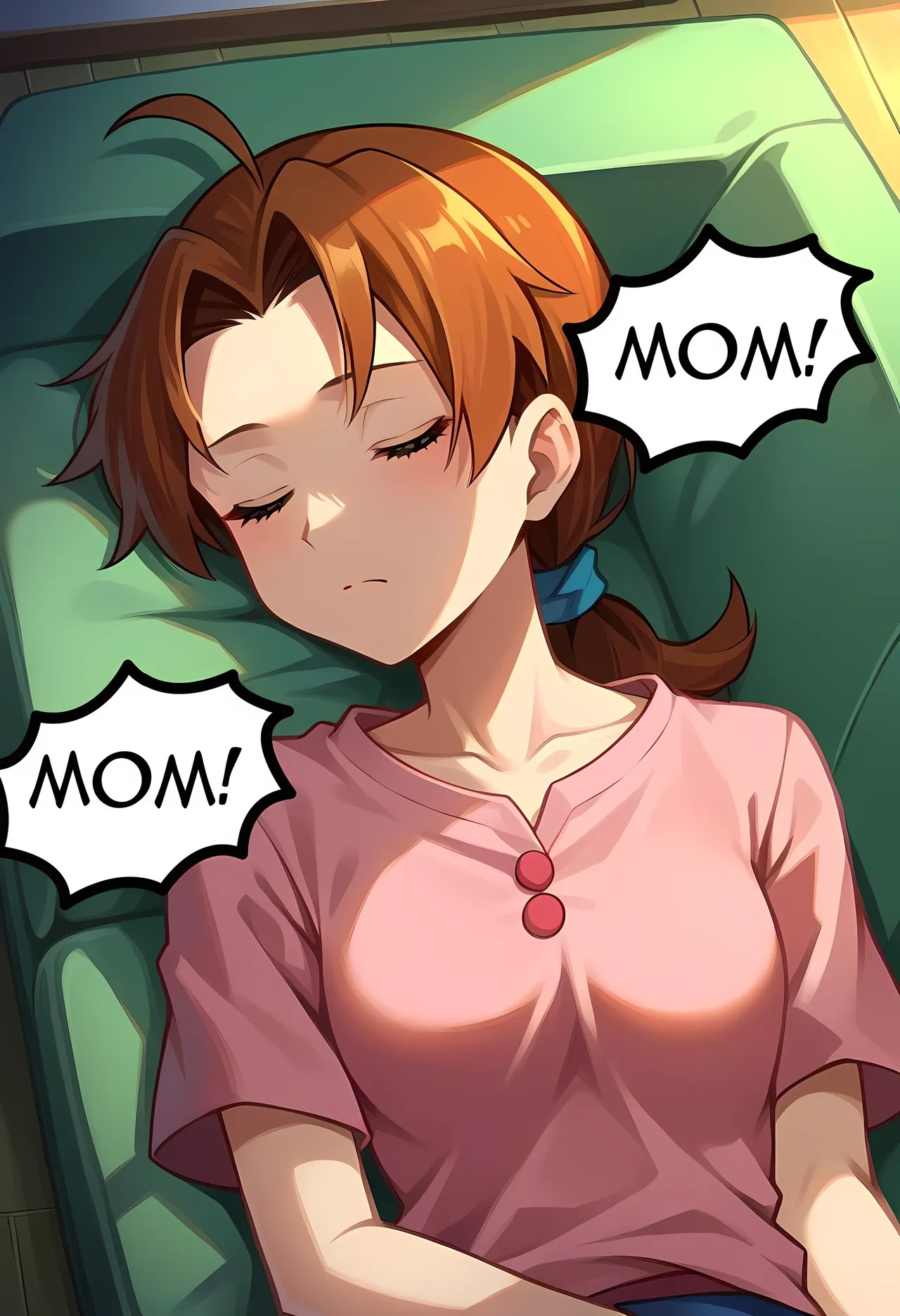 Sleeping Mom By Esccc Porn Comic english 19