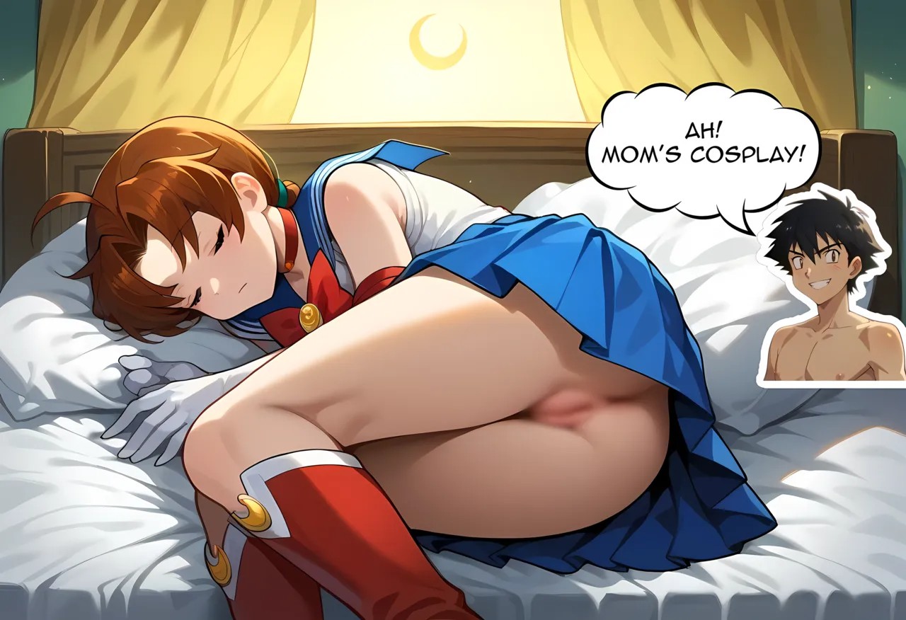 Sleeping Mom By Esccc Porn Comic english 21