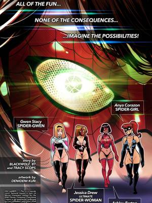 Sluttish Spider Bitches' Night Out Porn Comic english 02