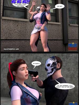 Spider-Gwen X Rhino Porn Comic english 04