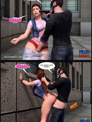 Spider-Gwen X Rhino Porn Comic english 05