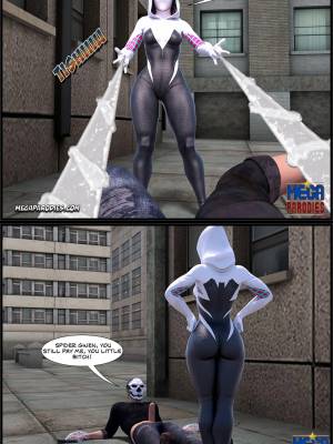 Spider-Gwen X Rhino Porn Comic english 10
