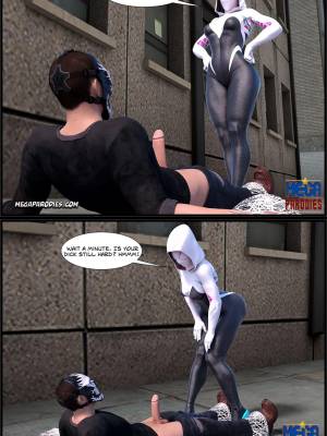 Spider-Gwen X Rhino Porn Comic english 11