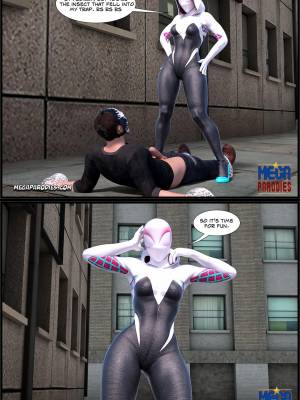 Spider-Gwen X Rhino Porn Comic english 15