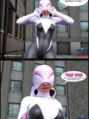Spider-Gwen X Rhino Porn Comic english 16