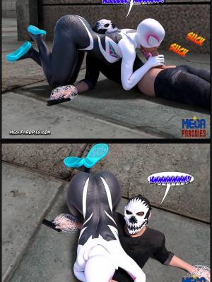 Spider-Gwen X Rhino Porn Comic english 18