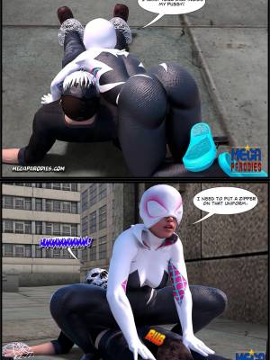 Spider-Gwen X Rhino Porn Comic english 19