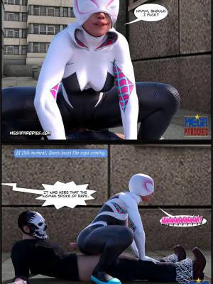 Spider-Gwen X Rhino Porn Comic english 21