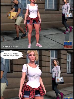 Spider-Gwen X Rhino Porn Comic english 24