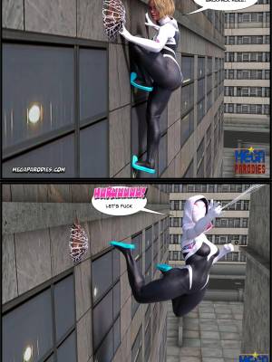 Spider-Gwen X Rhino Porn Comic english 26