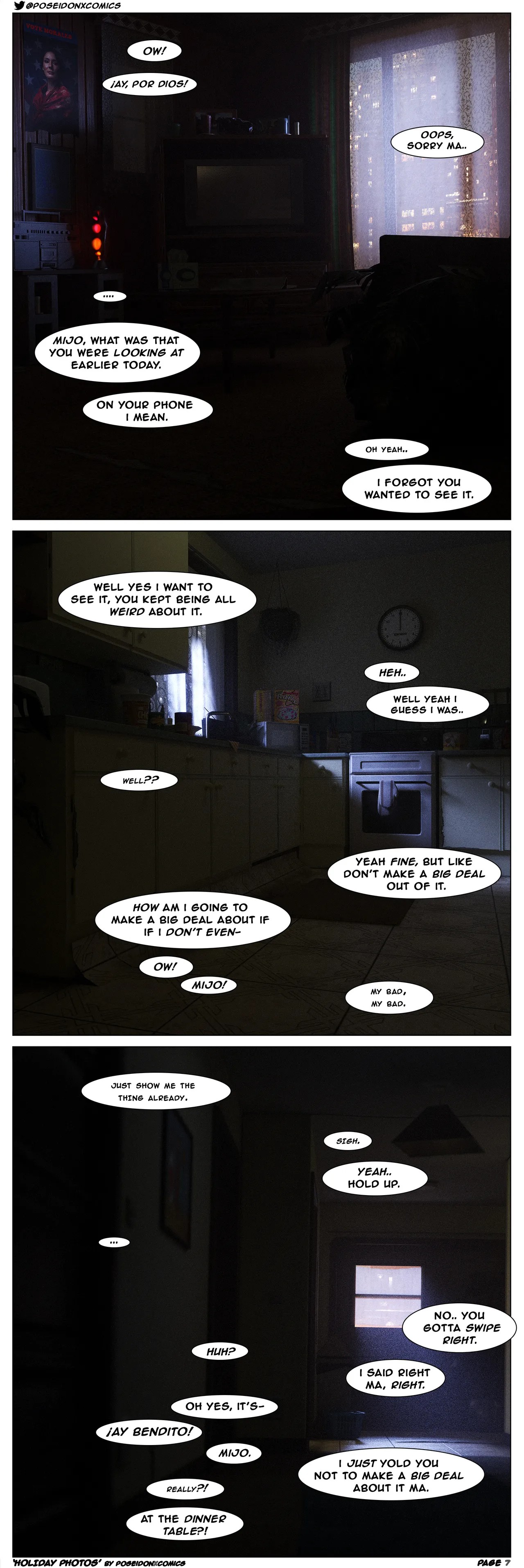 Spider-Mom By PoseidonX Porn Comic english 08