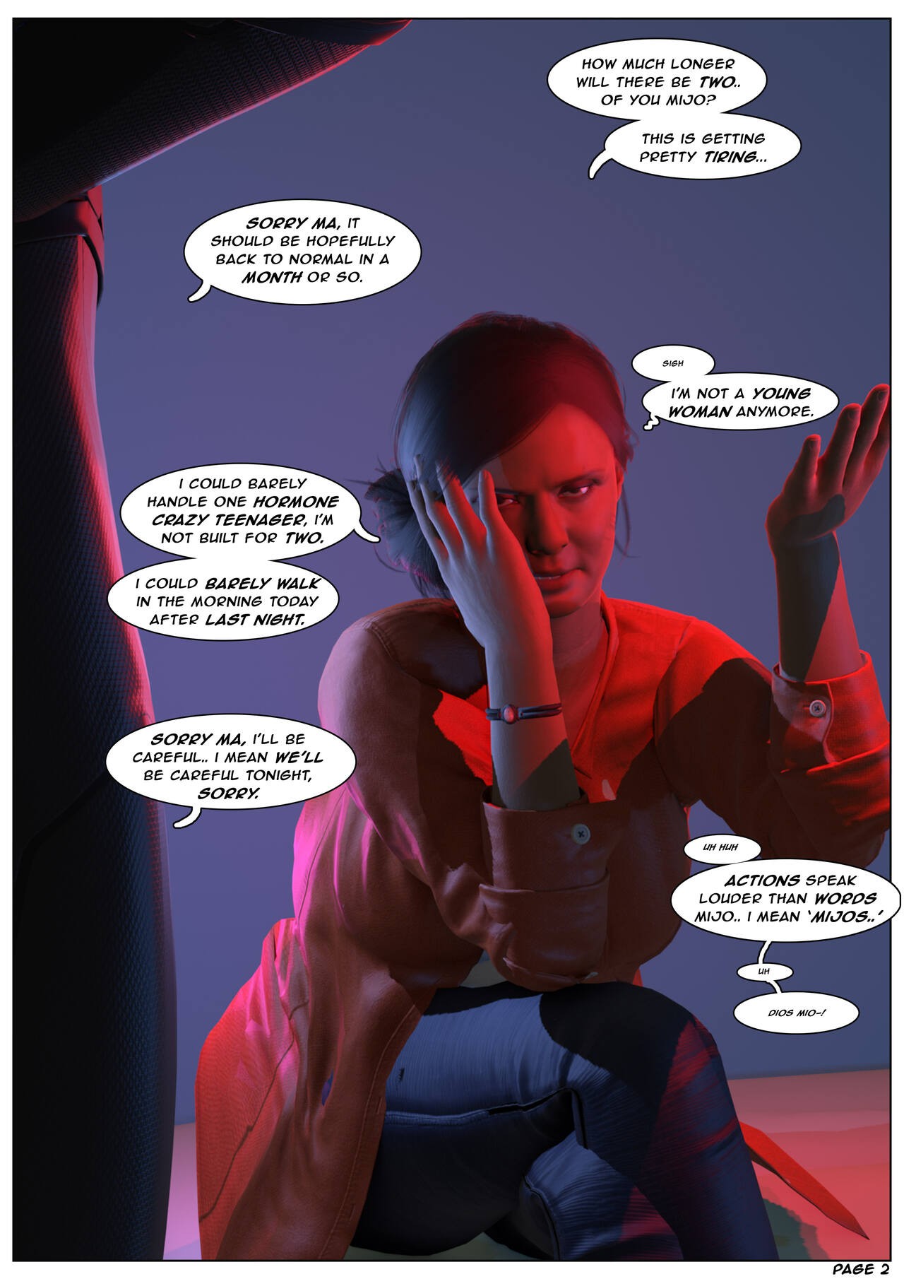 Spider-Mom: What If? Clone Saga Porn Comic english 03