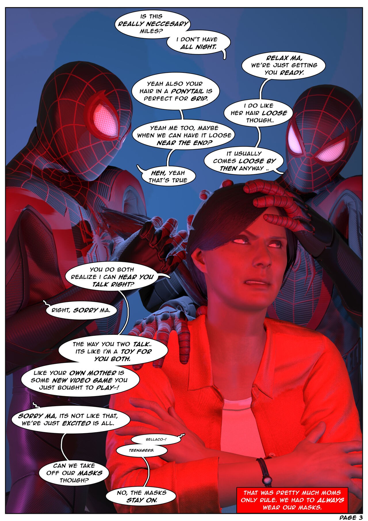 Spider-Mom: What If? Clone Saga Porn Comic english 04