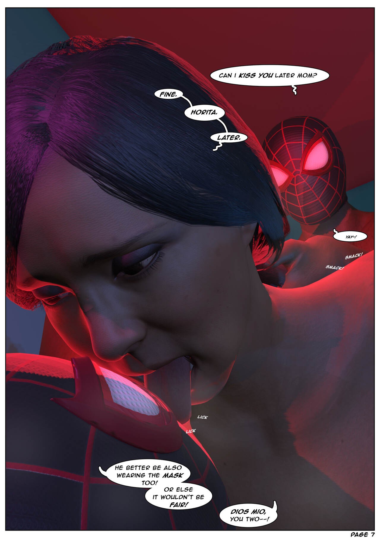 Spider-Mom: What If? Clone Saga Porn Comic english 08