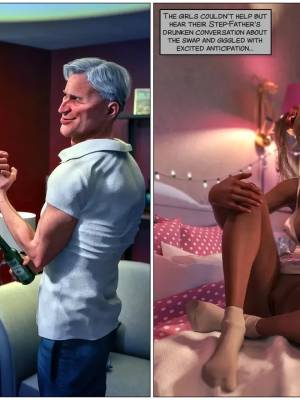 Step Daddy Swappers Porn Comic english 06