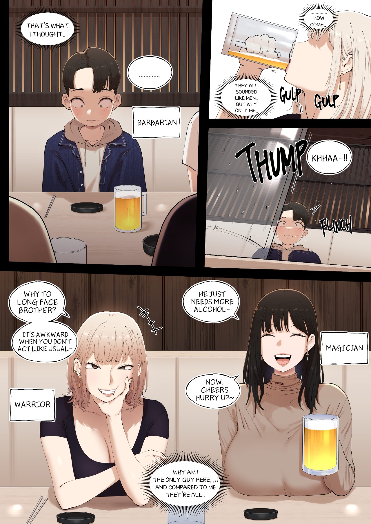 Story Of When I Went To GAMER'S GATHERING And I WAS THE ONLY MAN There Porn Comic english 06