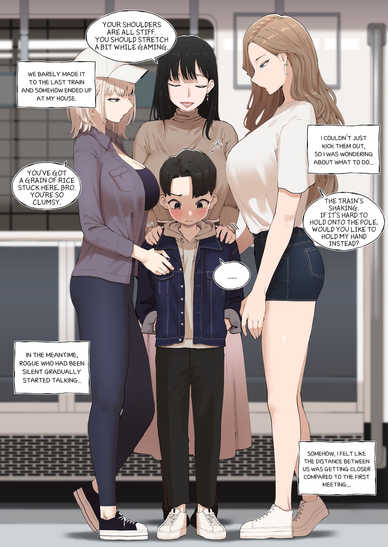 Story Of When I Went To GAMER'S GATHERING And I WAS THE ONLY MAN There Porn Comic english 08