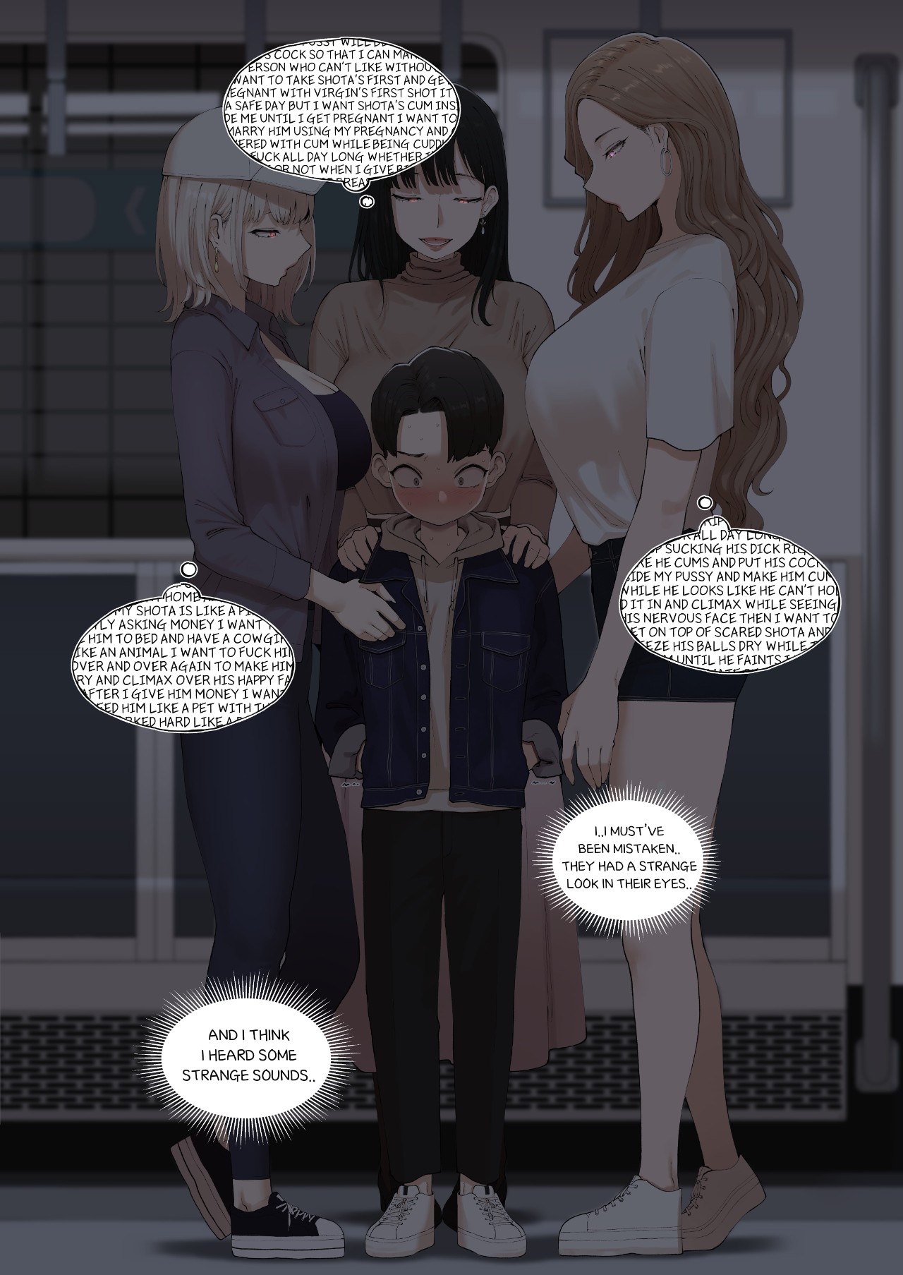 Story Of When I Went To GAMER'S GATHERING And I WAS THE ONLY MAN There Porn Comic english 10