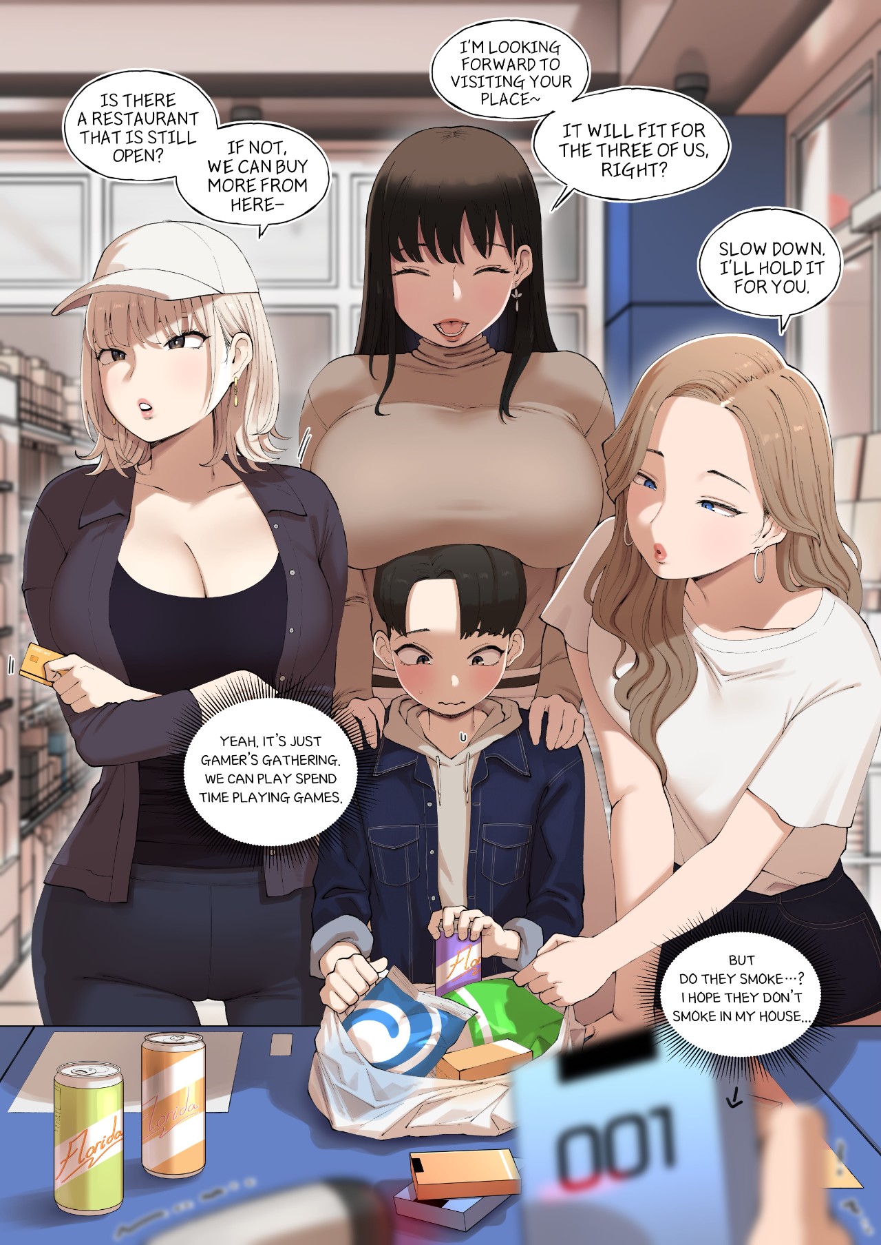 Story Of When I Went To GAMER'S GATHERING And I WAS THE ONLY MAN There Porn Comic english 11