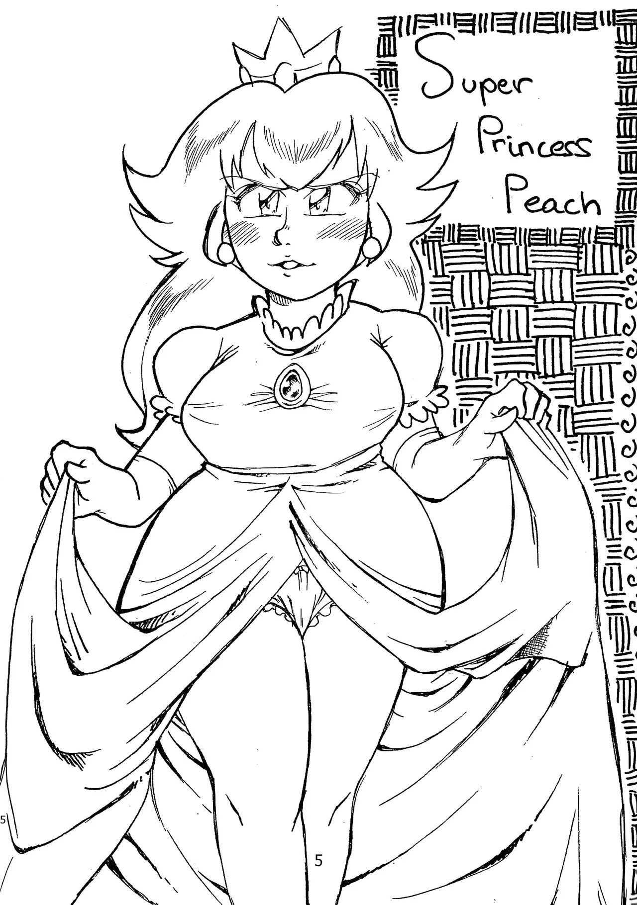 Super Princess Peach! Porn Comic english 05