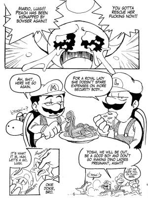 Super Princess Peach! Porn Comic english 06