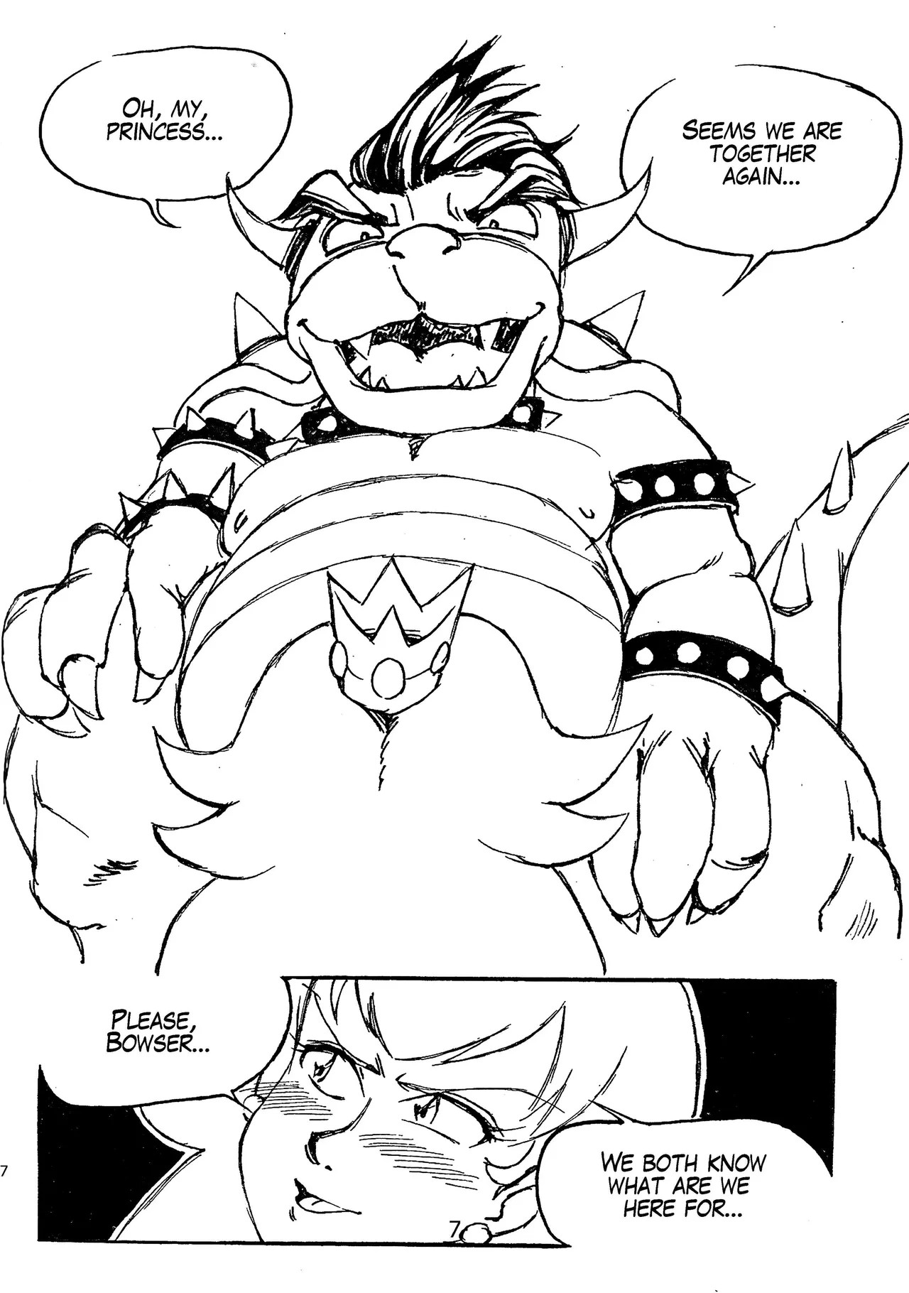 Super Princess Peach! Porn Comic english 07