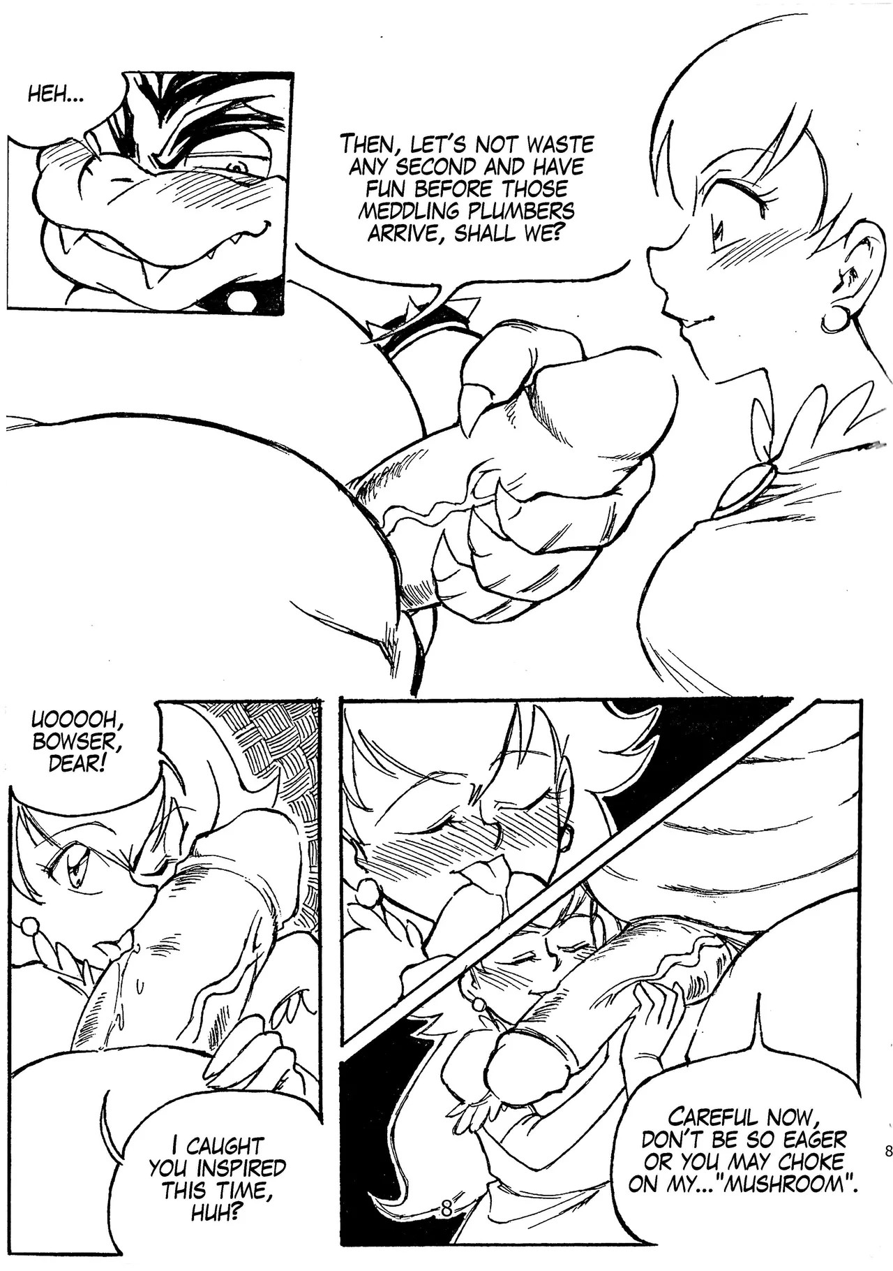 Super Princess Peach! Porn Comic english 08