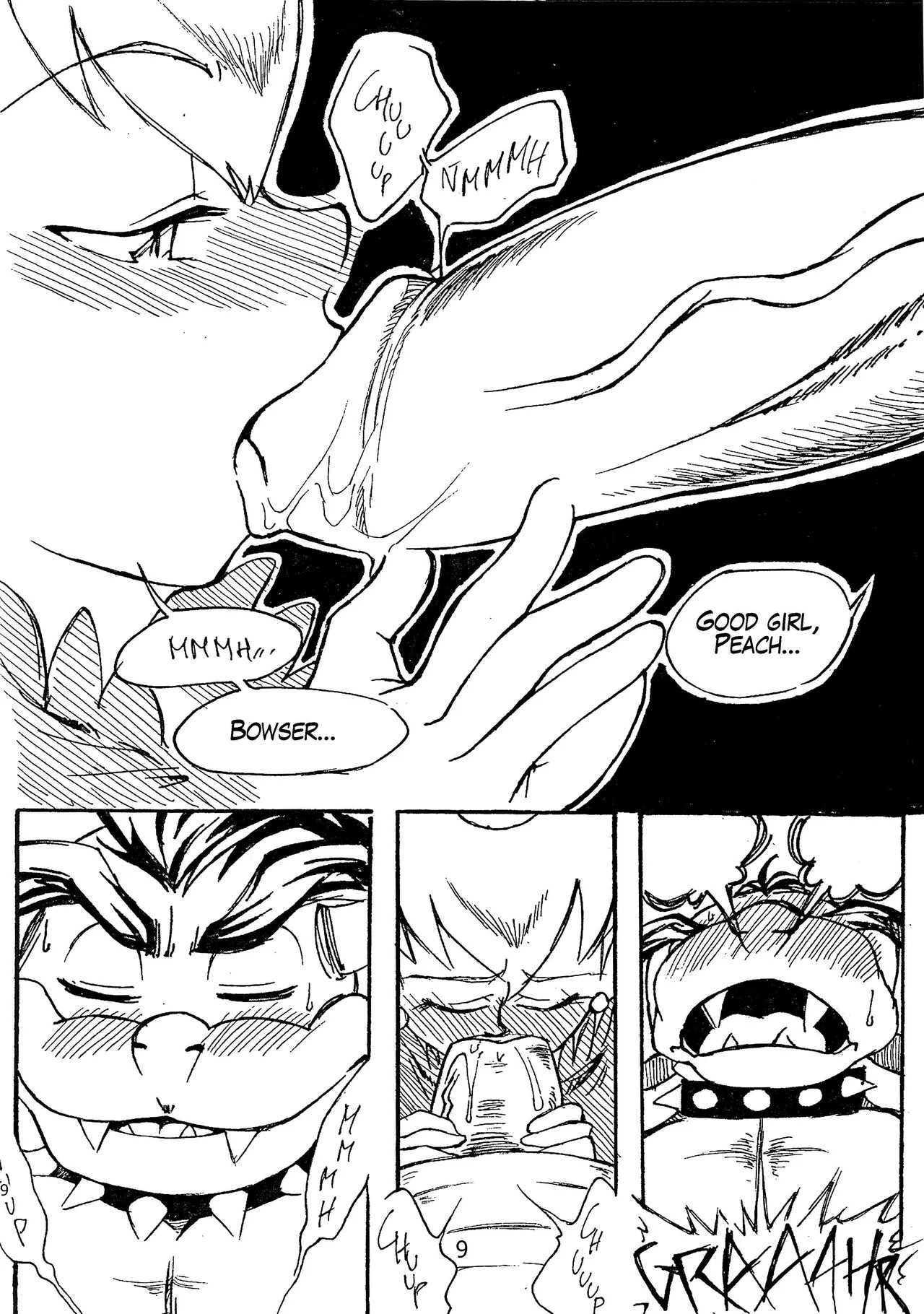 Super Princess Peach! Porn Comic english 09