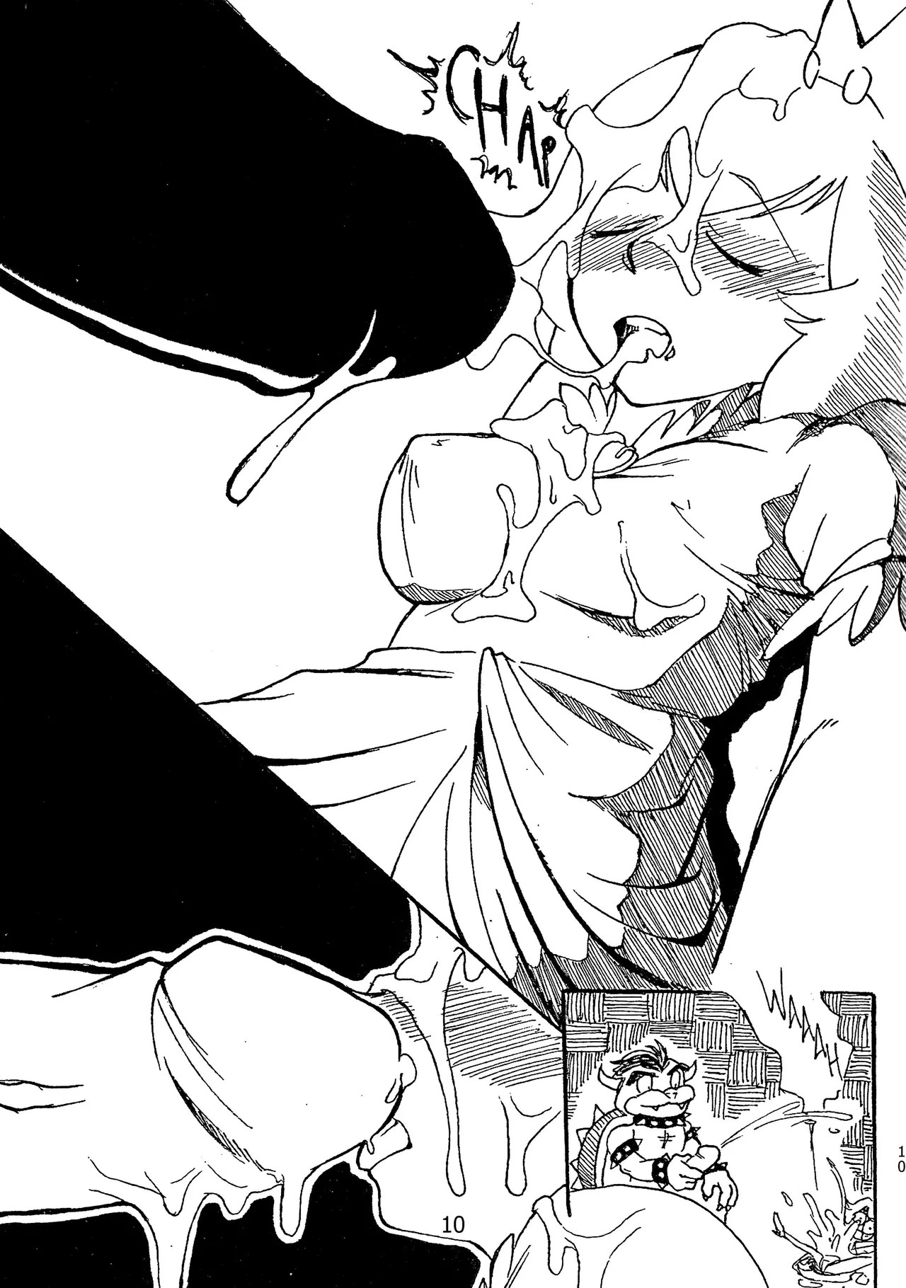 Super Princess Peach! Porn Comic english 10