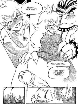 Super Princess Peach! Porn Comic english 12