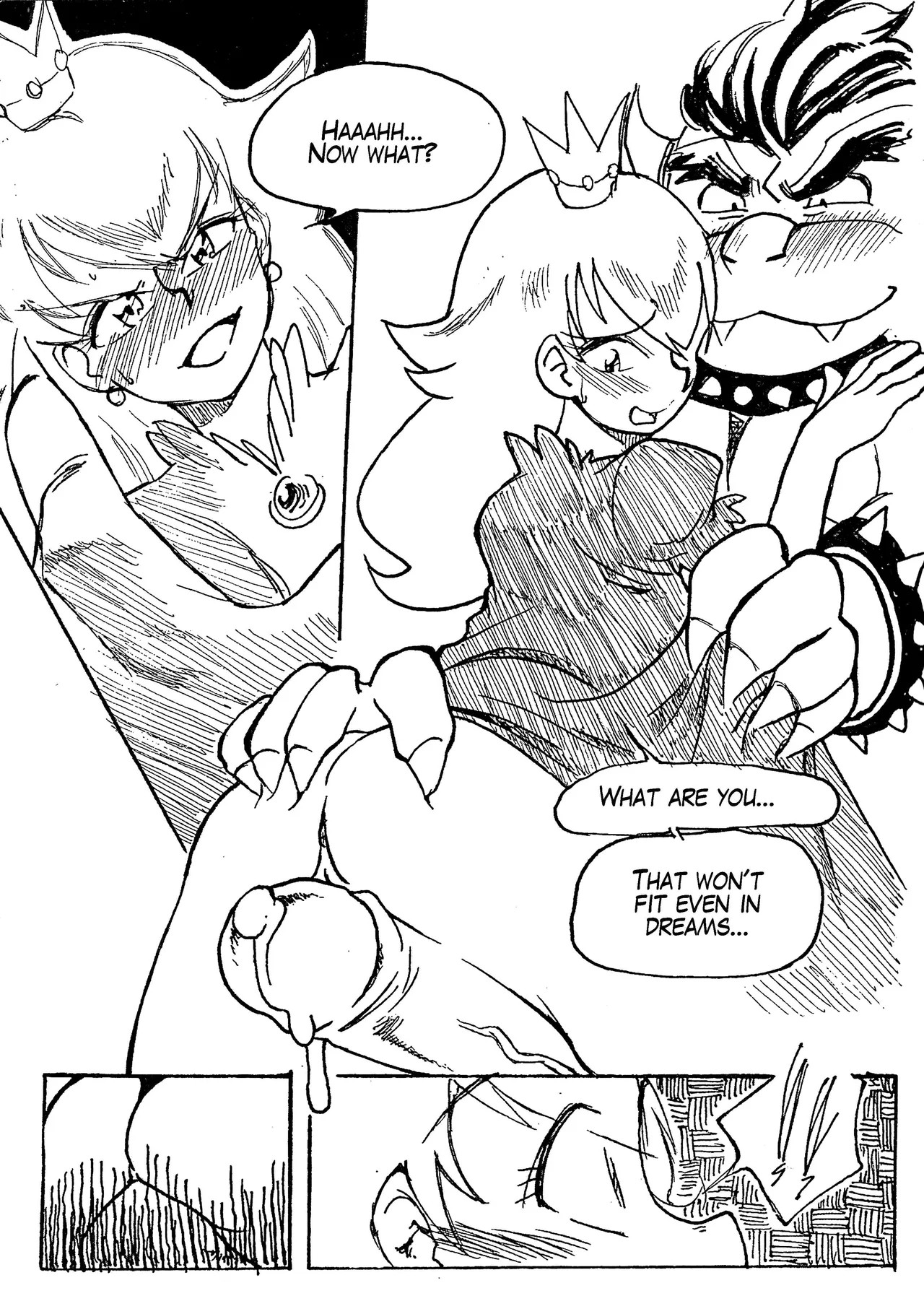 Super Princess Peach! Porn Comic english 12