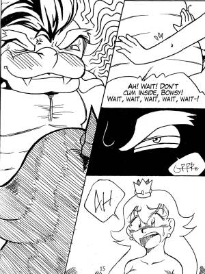 Super Princess Peach! Porn Comic english 15