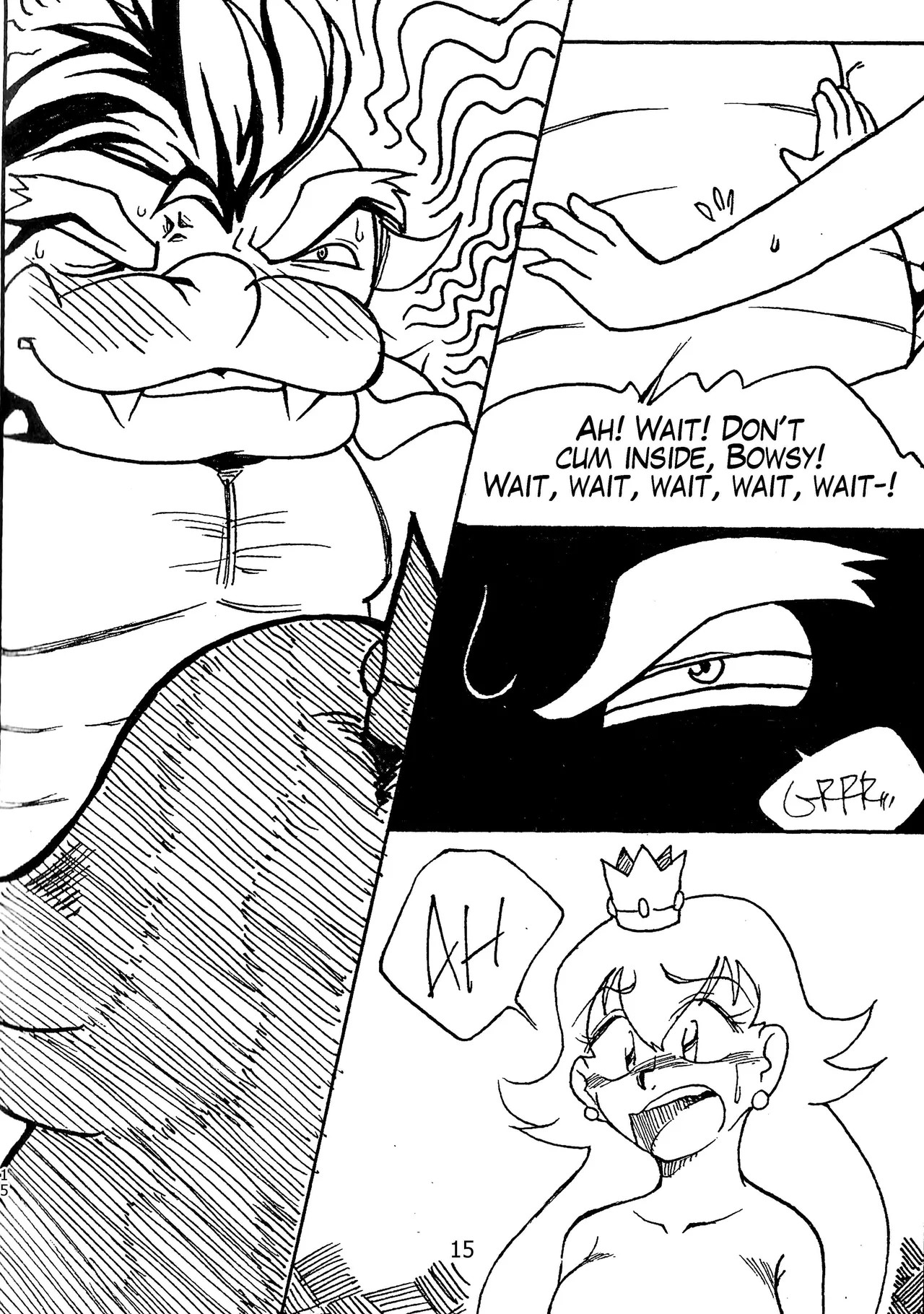 Super Princess Peach! Porn Comic english 15