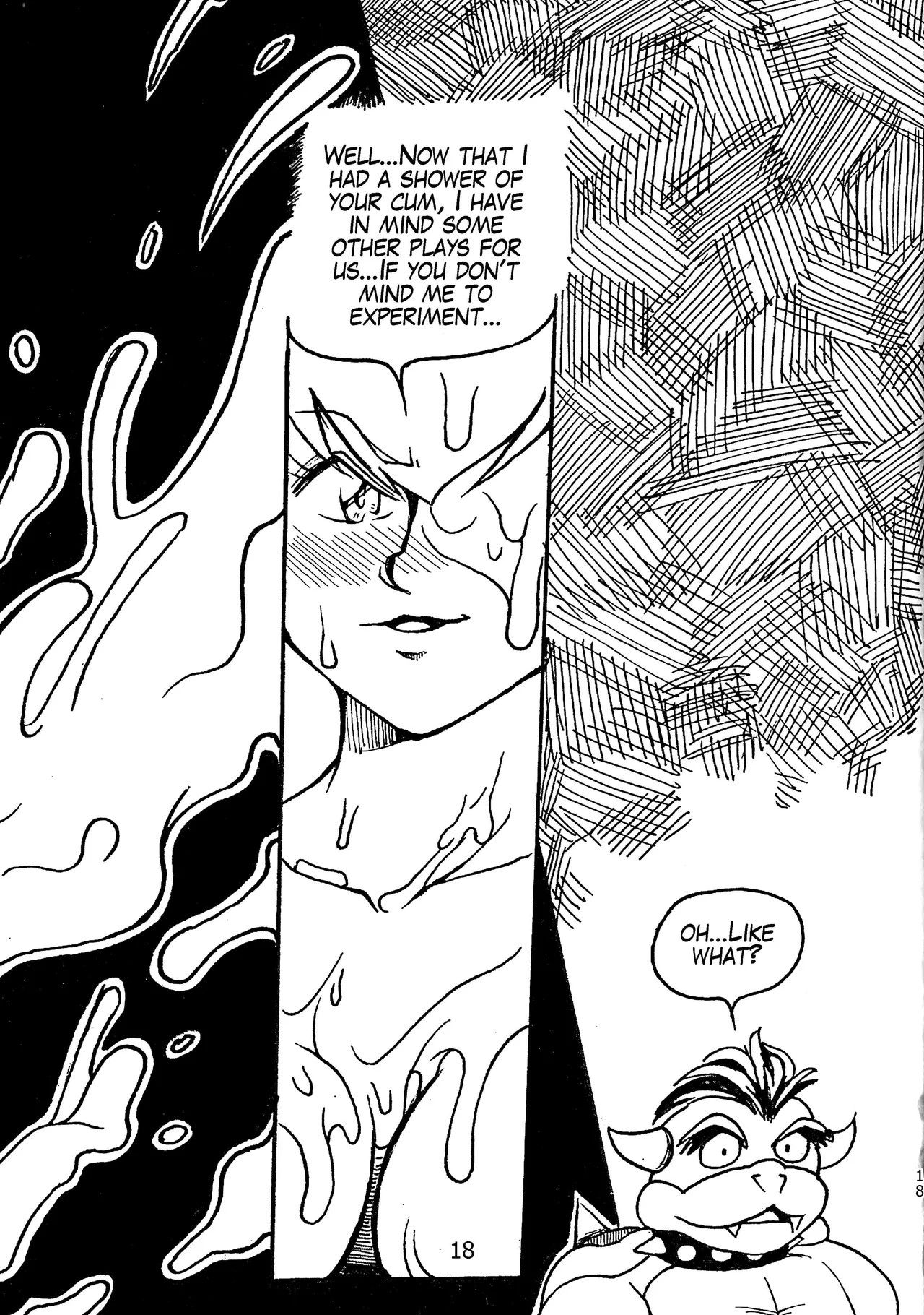 Super Princess Peach! Porn Comic english 18