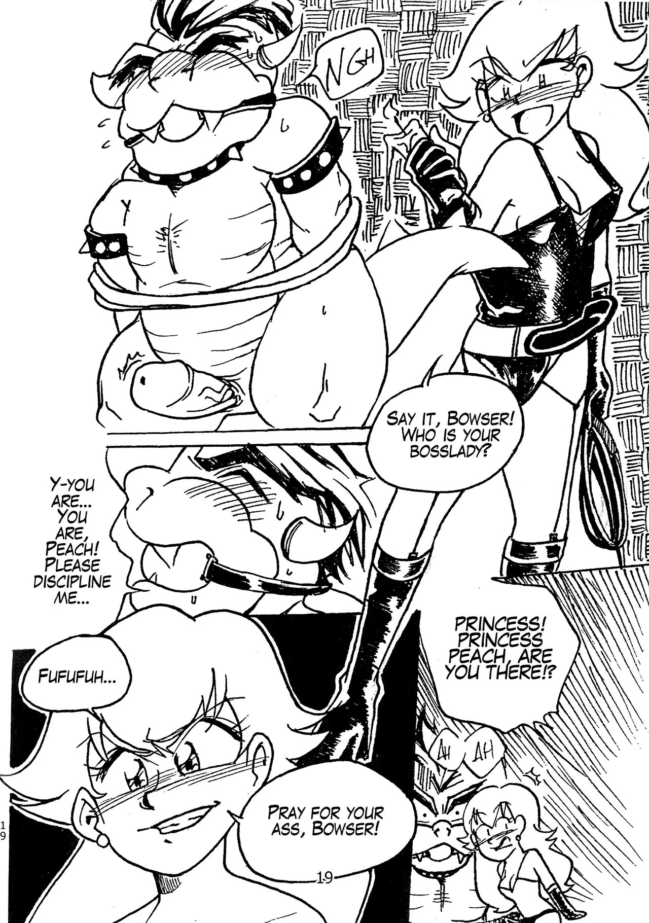Super Princess Peach! Porn Comic english 19