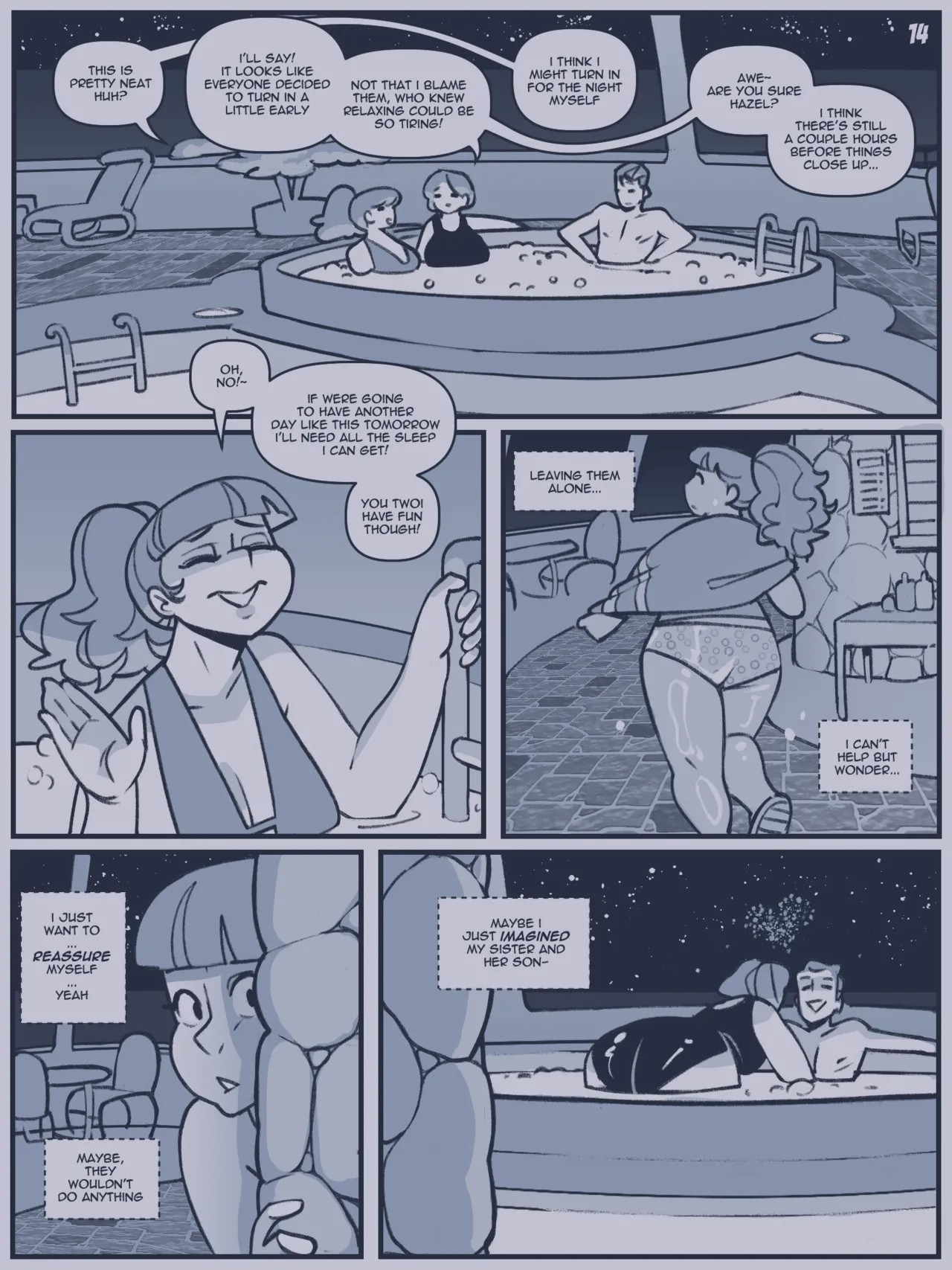 Swimsuit Shopping Porn Comic english 14