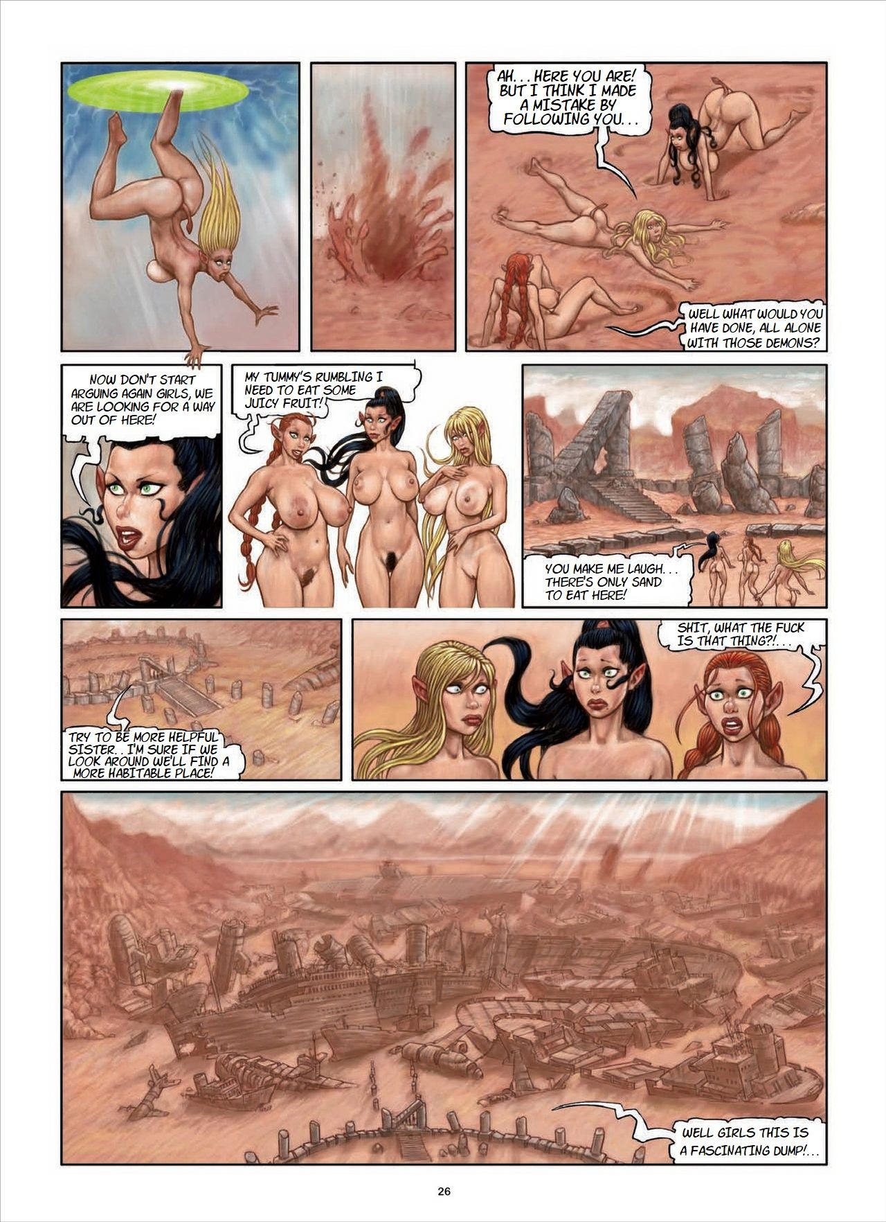 Tail Of The Demons Porn Comic english 27