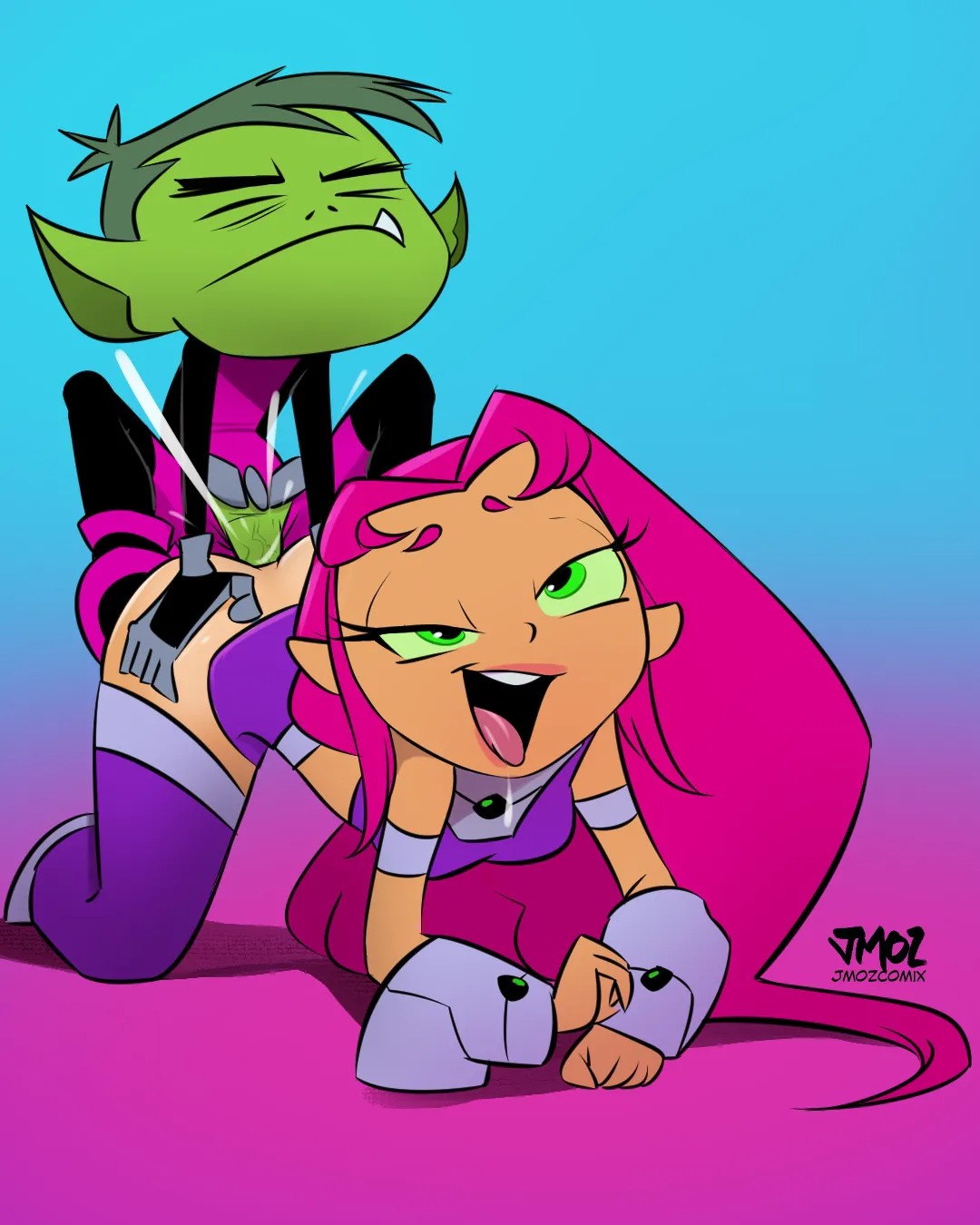 Teen Titans GO! By Jmoz Comix Porn Comic english 03