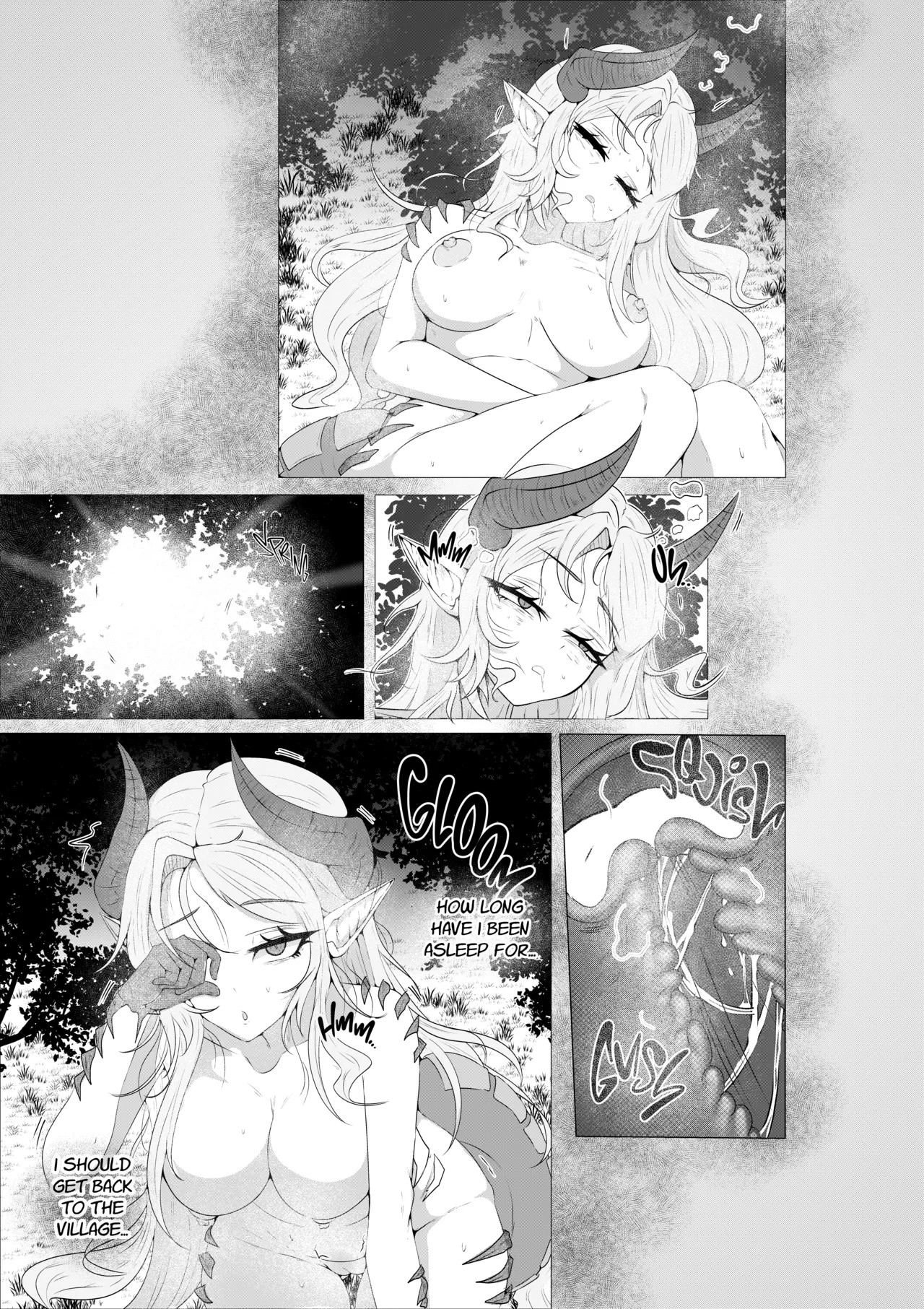 The Corruption Of a Fallen Dragon Knight Porn Comic english 08
