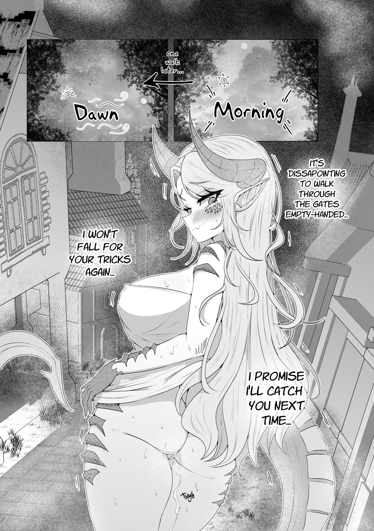 The Corruption Of a Fallen Dragon Knight Porn Comic english 10