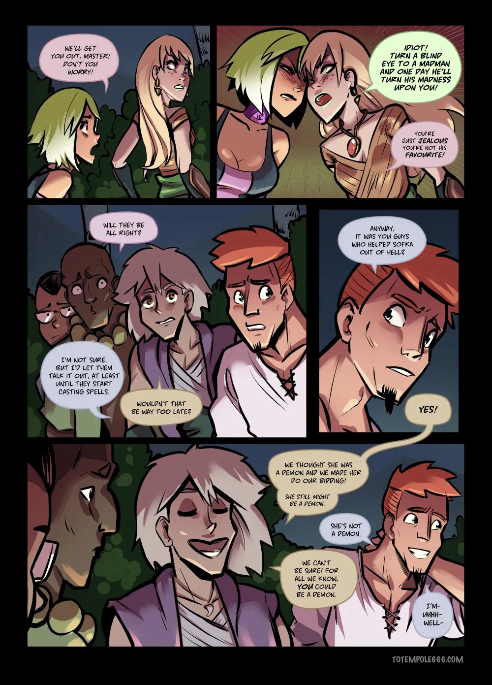 The Cummoner Part 28: Soul-Bound Sorceress Porn Comic english 63