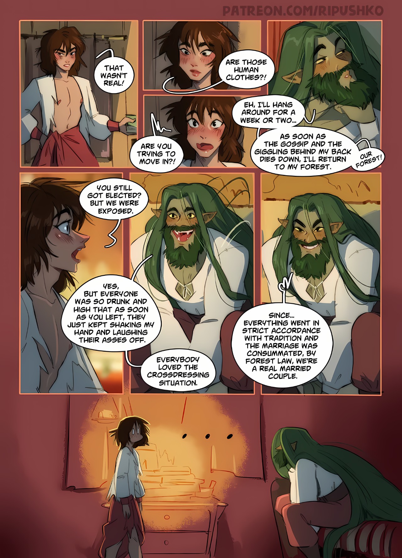 The forest lord Porn Comic english 38