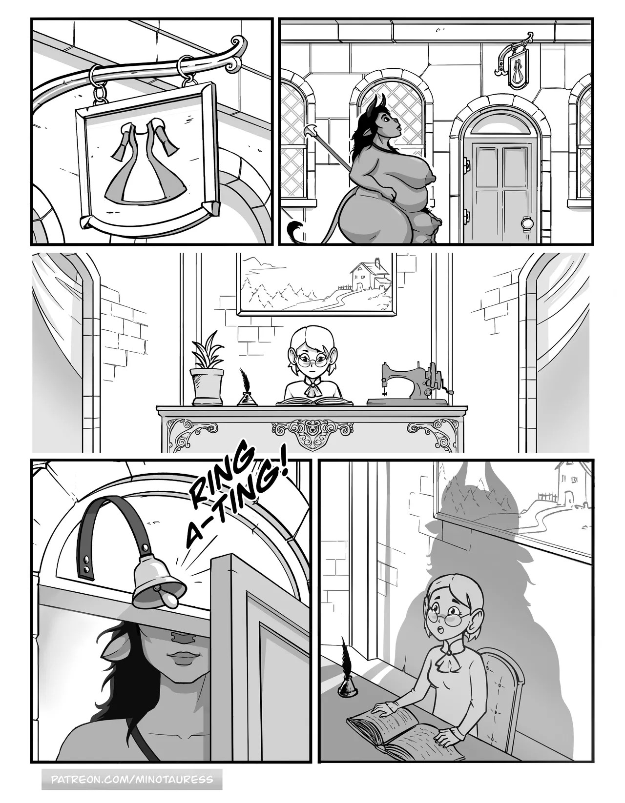 The Minotauress By Loinsavage Porn Comic english 03