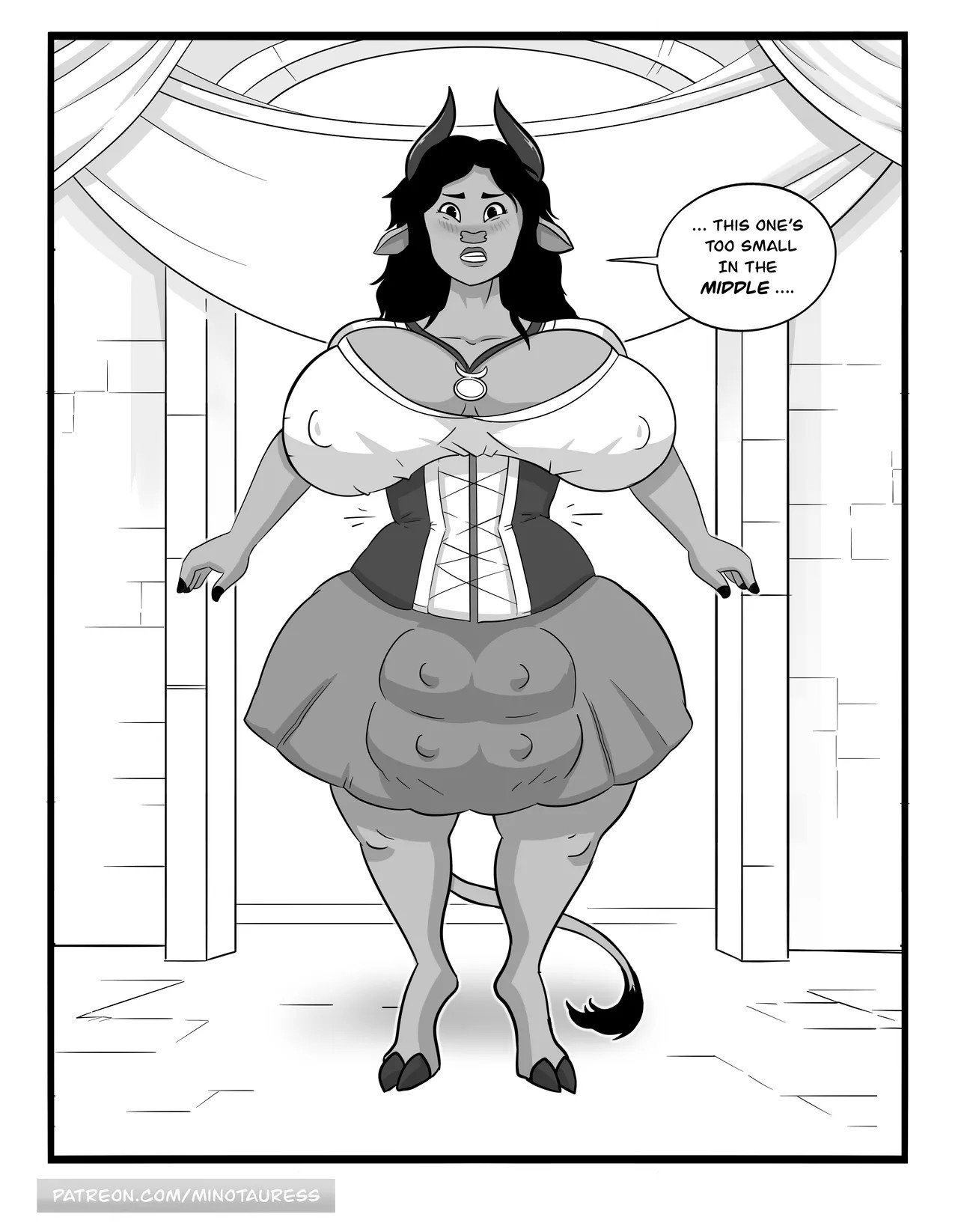 The Minotauress By Loinsavage Porn Comic english 08