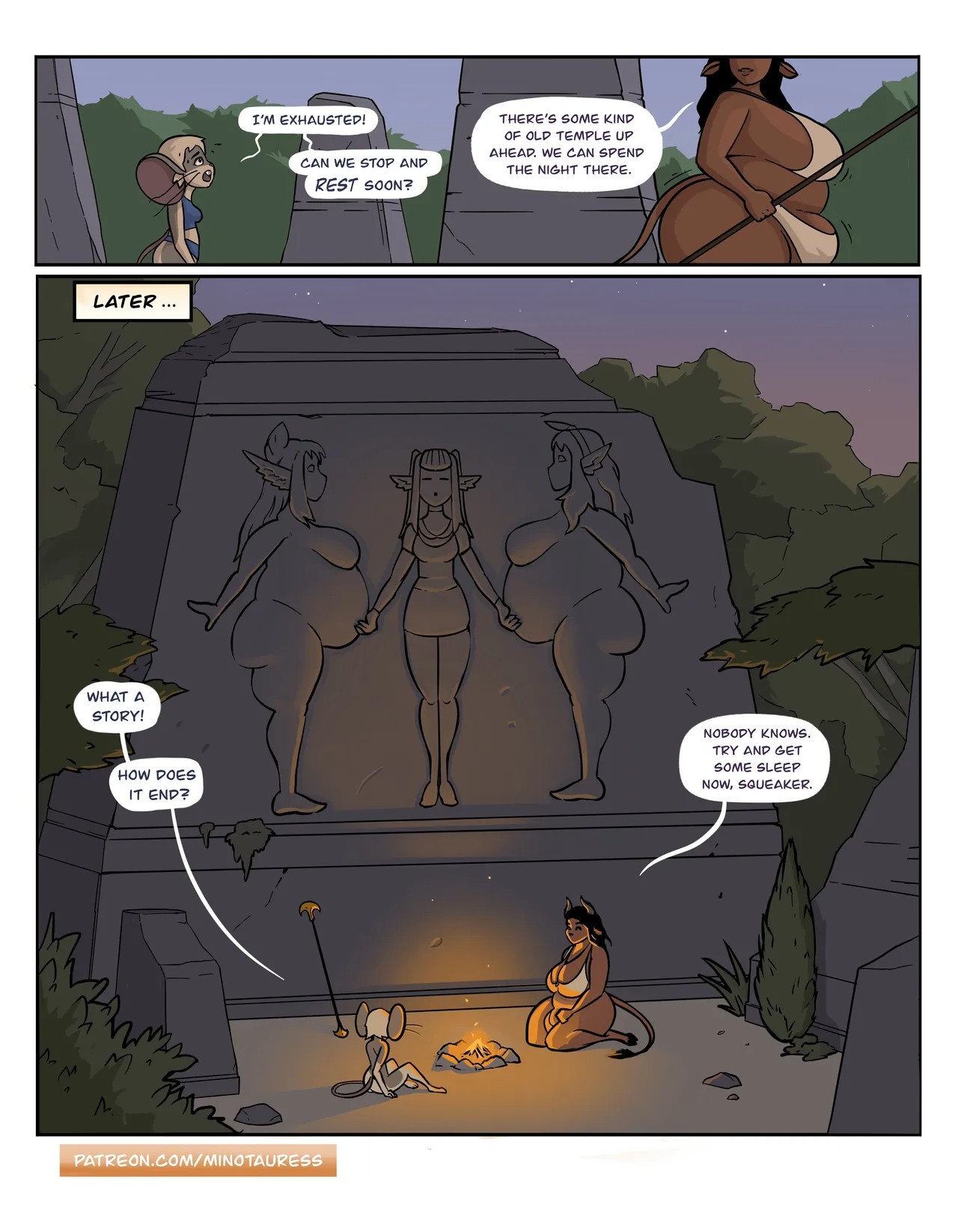 The Minotauress By Loinsavage Porn Comic english 28