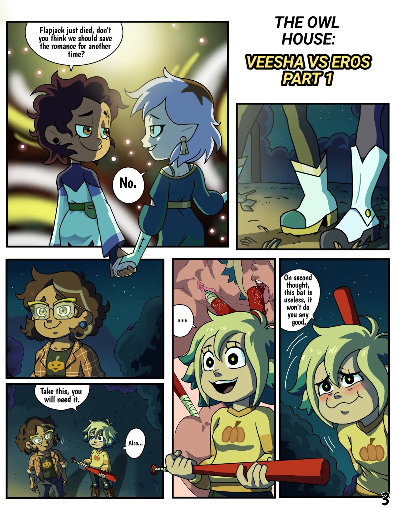 The Owl House: VeeSha Vs Eros Porn Comic english 04