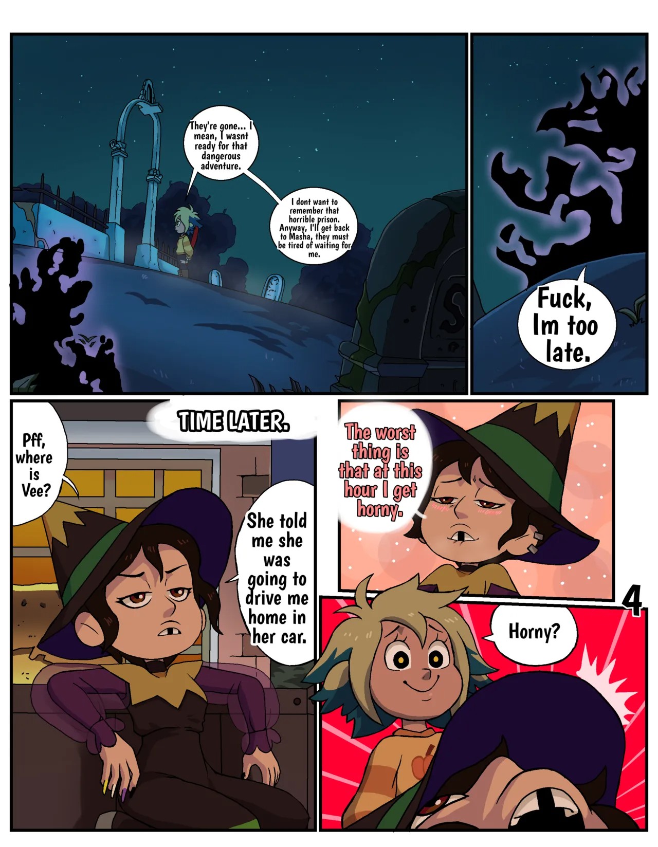 The Owl House: VeeSha Vs Eros Porn Comic english 05