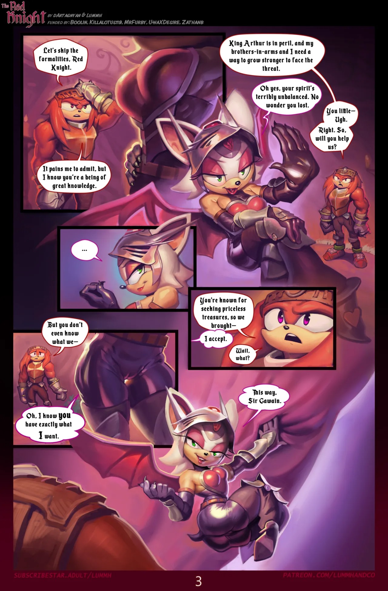 The Red Knight Porn Comic english 05